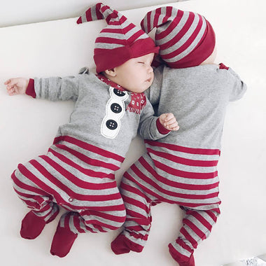 Tiny Cottons Footed Onesies & Hat