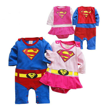 Mini Me Superman/girl Costume Onesie