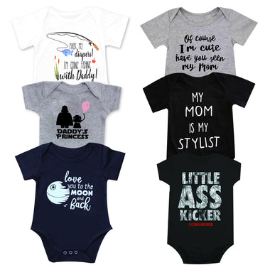 Funny Prints Tiny Cotton Onesies