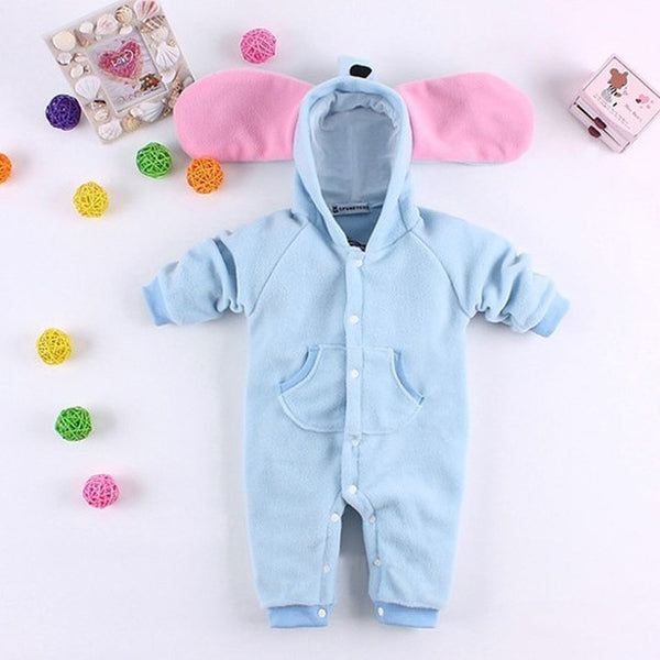 Mixed Animal Costume Hooded Onesie