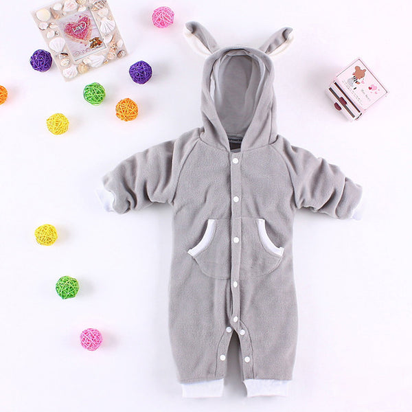 Mixed Animal Costume Hooded Onesie