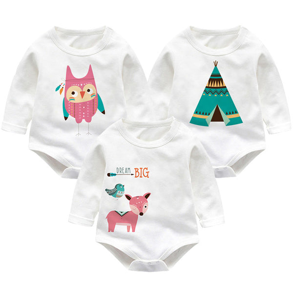 Printed Cotton Sleepwear Onesies