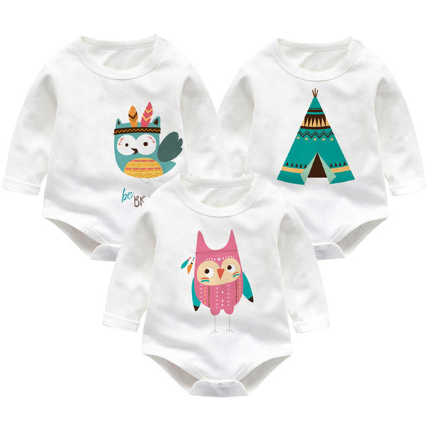 Printed Cotton Sleepwear Onesies
