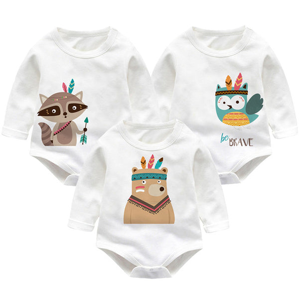 Printed Cotton Sleepwear Onesies