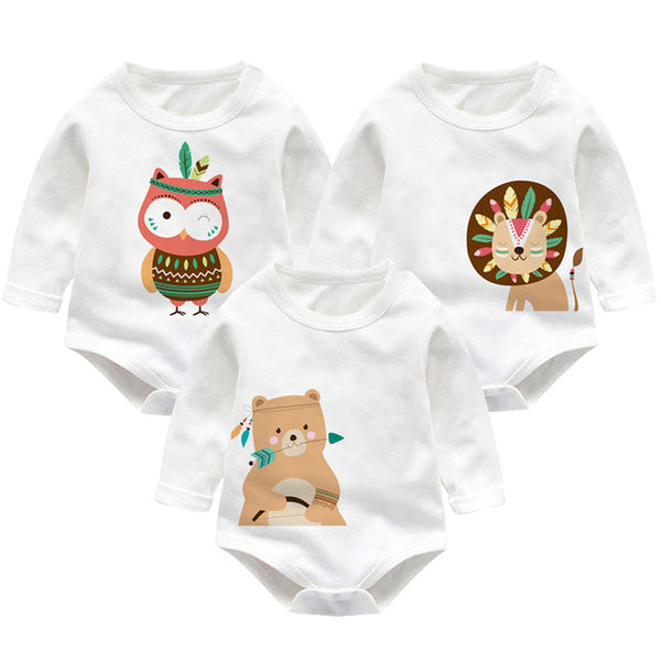 Printed Cotton Sleepwear Onesies