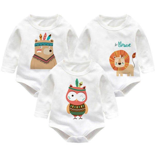 Printed Cotton Sleepwear Onesies